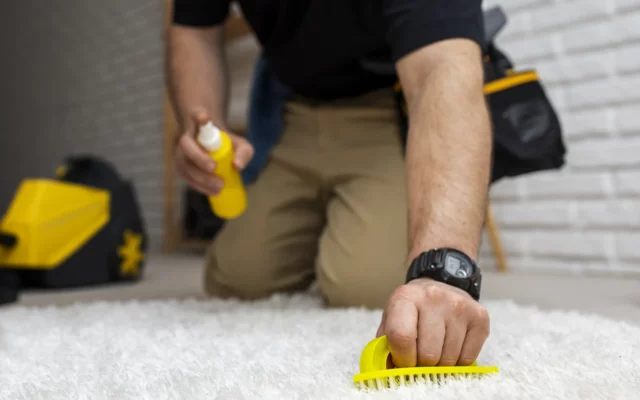 Comment enlever une tache de graisse sur un canapé ou une moquette ?